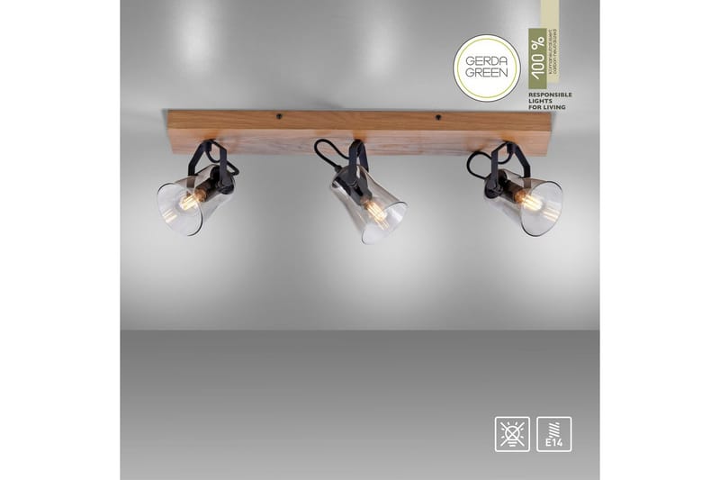 Langström Just Light Taklampa - Wood - Belysning - Lampor & belysning inomhus - Taklampa & takbelysning - Takplafond