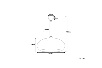 Limnatis Taklampa 48 cm - Guld - Belysning - Lampor & belysning inomhus - Taklampa & takbelysning - Kökslampa & taklampa kök