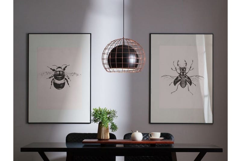 Liri Taklampa 31 cm, Svart