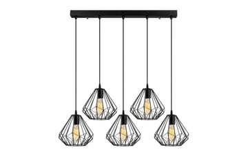 Ljuskrona Almasi Five Svart - Svart - Belysning - Lampor & belysning inomhus - Taklampa & takbelysning - Kökslampa & taklampa kök