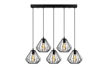 Ljuskrona Almasi Five Svart - Svart - Belysning - Lampor & belysning inomhus - Taklampa & takbelysning - Kökslampa & taklampa kök