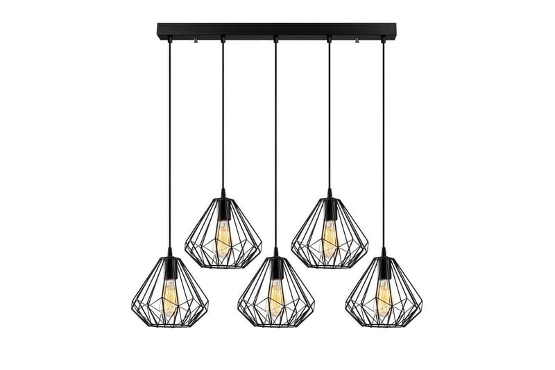 Ljuskrona Almasi Five Svart - Svart - Belysning - Lampor & belysning inomhus - Taklampa & takbelysning - Kökslampa & taklampa kök