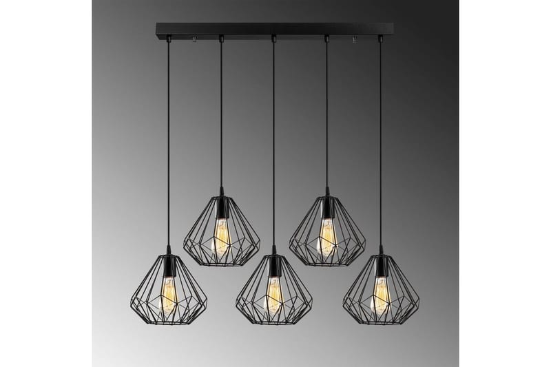 Ljuskrona Almasi Five Svart - Svart - Belysning - Lampor & belysning inomhus - Taklampa & takbelysning - Kökslampa & taklampa kök