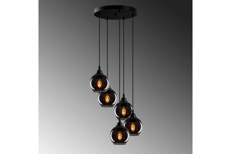 Ljuskrona Balra Rök - Mörkgrå - Belysning - Lampor & belysning inomhus - Taklampa & takbelysning - Kökslampa & taklampa kök