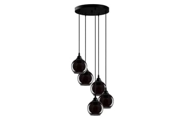 Ljuskrona Balra Rök - Mörkgrå - Belysning - Lampor & belysning inomhus - Taklampa & takbelysning - Kökslampa & taklampa kök