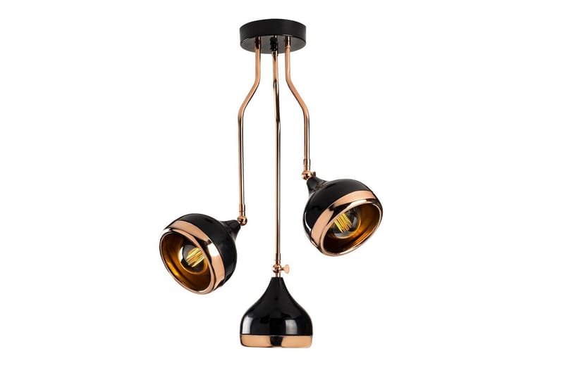 Ljuskrona Beloulfield Svart / Koppar - Koppar/Svart - Belysning - Lampor & belysning inomhus - Taklampa & takbelysning - Kökslampa & taklampa kök