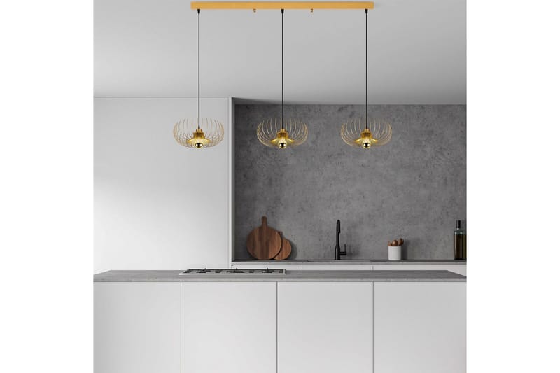 Ljuskrona Dorinburg Rany - Guld - Belysning - Lampor & belysning inomhus - Taklampa & takbelysning - Kökslampa & taklampa kök