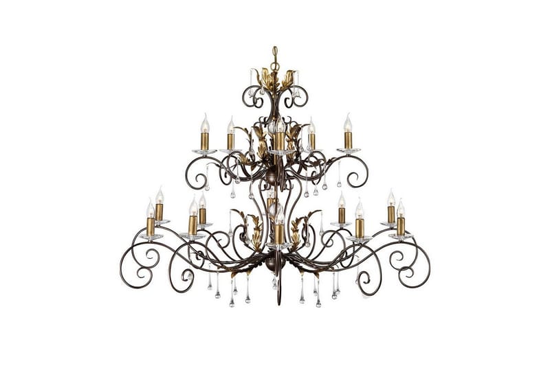 Ljuskrona Elstead Lighting Amarilli 1250x1250x990 mm - 1250x1250x990 mm - Belysning - Lampor & belysning inomhus - Taklampa & takbelysning - Kristallkrona & takkrona
