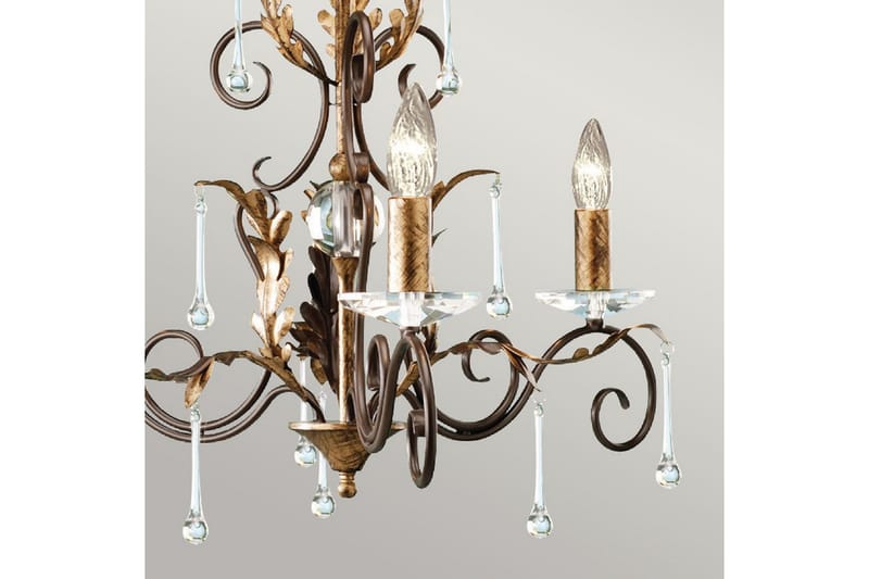 Ljuskrona Elstead Lighting Amarilli 650x610x650 mm - 650x610x650 mm - Belysning - Lampor & belysning inomhus - Taklampa & takbelysning - Kristallkrona & takkrona