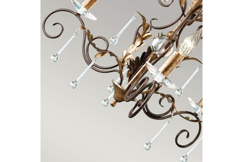 Ljuskrona Elstead Lighting Amarilli 650x610x650 mm - 650x610x650 mm - Belysning - Lampor & belysning inomhus - Taklampa & takbelysning - Kristallkrona & takkrona