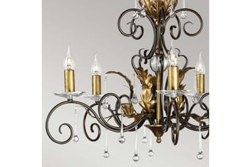 Ljuskrona Elstead Lighting Amarilli 730x590x730 mm - 730x590x730 mm - Belysning - Lampor & belysning inomhus - Taklampa & takbelysning - Kristallkrona & takkrona