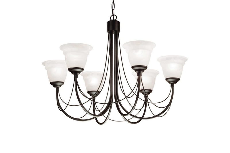 Ljuskrona Elstead Lighting Carisbrooke 610x580x610 mm - 610x580x610 mm - Belysning - Lampor & belysning inomhus - Taklampa & takbelysning - Kristallkrona & takkrona