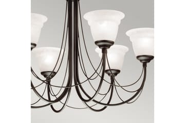 Ljuskrona Elstead Lighting Carisbrooke 610x580x610 mm - 610x580x610 mm - Belysning - Lampor & belysning inomhus - Taklampa & takbelysning - Kristallkrona & takkrona