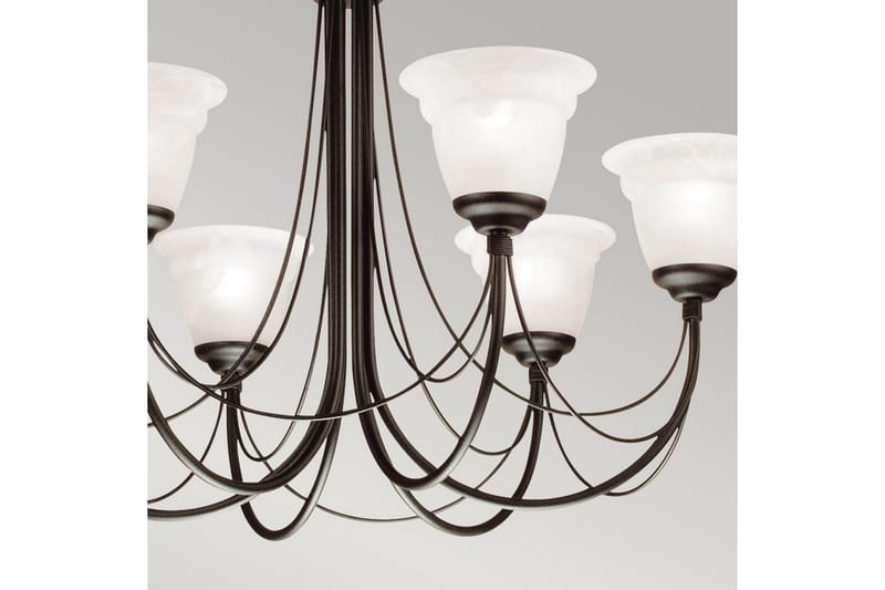 Ljuskrona Elstead Lighting Carisbrooke 610x580x610 mm - 610x580x610 mm - Belysning - Lampor & belysning inomhus - Taklampa & takbelysning - Kristallkrona & takkrona