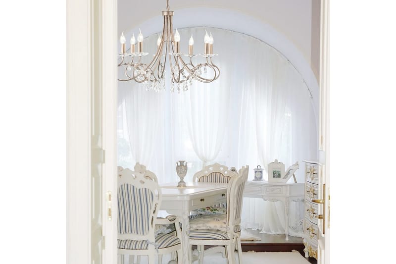 Ljuskrona Elstead Lighting Christina 700x585x700 mm - 700x585x700 mm - Belysning - Lampor & belysning inomhus - Taklampa & takbelysning - Kristallkrona & takkrona