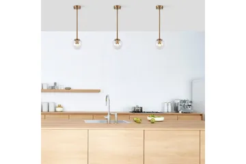 Ljuskrona Elzar Lång Vintage Transparent - Vintage Transparent - Belysning - Lampor & belysning inomhus - Taklampa & takbelysning - Kökslampa & taklampa kök