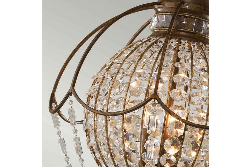 Ljuskrona Feiss Bellini 457x700x457 mm - 457x700x457 mm - Belysning - Lampor & belysning inomhus - Taklampa & takbelysning - Kristallkrona & takkrona
