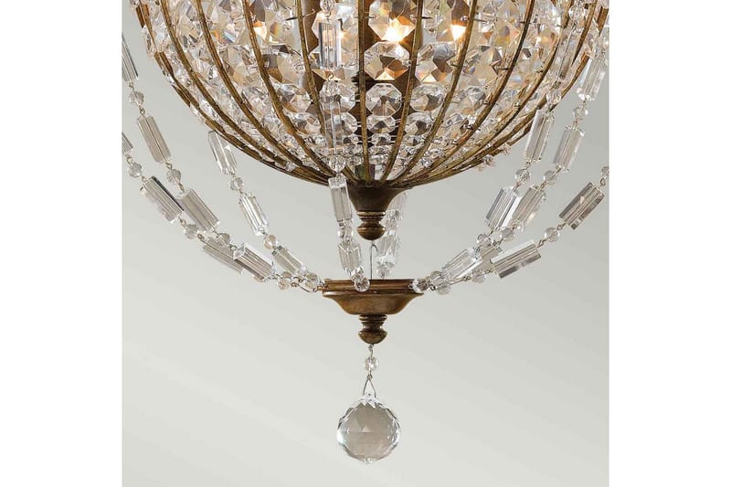 Ljuskrona Feiss Bellini 457x700x457 mm - 457x700x457 mm - Belysning - Lampor & belysning inomhus - Taklampa & takbelysning - Kristallkrona & takkrona