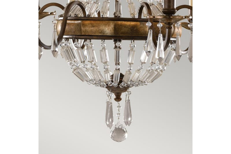 Ljuskrona Feiss Bellini 676x689x676 mm - 676x689x676 mm - Belysning - Lampor & belysning inomhus - Taklampa & takbelysning - Kristallkrona & takkrona