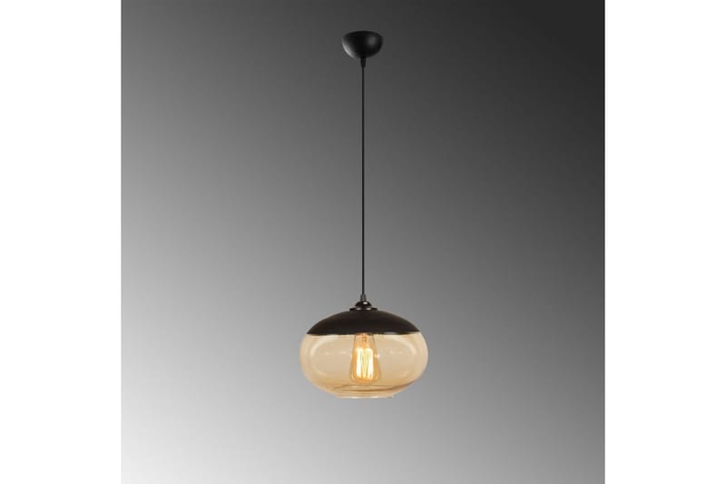 Ljuskrona Jeba Enkelt Svart / Honung - Svart - Belysning - Lampor & belysning inomhus - Taklampa & takbelysning - Kökslampa & taklampa kök