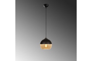 Ljuskrona Jebax Enkelt Svart / Honung - Svart - Belysning - Lampor & belysning inomhus - Taklampa & takbelysning - Kökslampa & taklampa kök