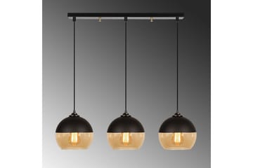 Ljuskrona Jebax Tre Svart / Honung - Guld/Svart - Belysning - Lampor & belysning inomhus - Taklampa & takbelysning - Kökslampa & taklampa kök