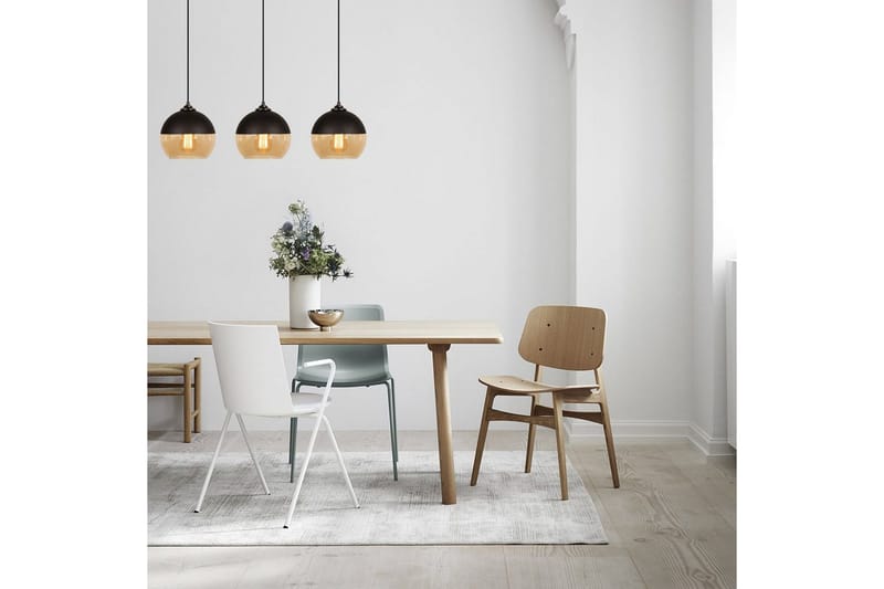 Ljuskrona Jebax Tre Svart / Honung - Guld/Svart - Belysning - Lampor & belysning inomhus - Taklampa & takbelysning - Kökslampa & taklampa kök