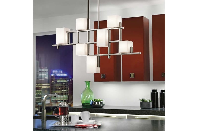 Ljuskrona Kichler City Lights 876x470x89 mm - 876x470x89 mm - Belysning - Lampor & belysning inomhus - Taklampa & takbelysning - Kristallkrona & takkrona