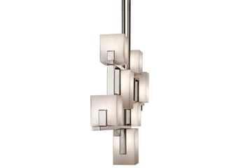 Ljuskrona Kichler City Lights 876x470x89 mm - 876x470x89 mm - Belysning - Lampor & belysning inomhus - Taklampa & takbelysning - Kristallkrona & takkrona