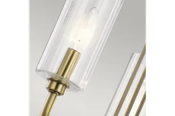 Ljuskrona Kichler Kimrose 374x459 mm, Borstad naturlig mässing - 374x459 mm, Borstad naturlig mässing - Belysning - Lampor & belysning inomhus - Taklampa & takbelysning - Kristallkrona & takkrona