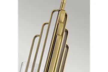 Ljuskrona Kichler Kimrose 374x459 mm, Borstad naturlig mässing - 374x459 mm, Borstad naturlig mässing - Belysning - Lampor & belysning inomhus - Taklampa & takbelysning - Kristallkrona & takkrona