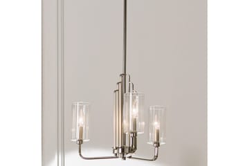 Ljuskrona Kichler Kimrose 374x459 mm, Polerad Nickel - 374x459 mm, Polerad Nickel - Belysning - Lampor & belysning inomhus - Taklampa & takbelysning - Kristallkrona & takkrona