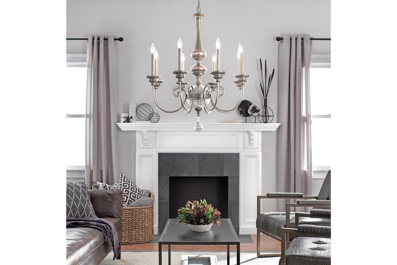 Ljuskrona Kichler Rosalie 813x972x813 mm - 813x972x813 mm - Belysning - Lampor & belysning inomhus - Taklampa & takbelysning - Kristallkrona & takkrona
