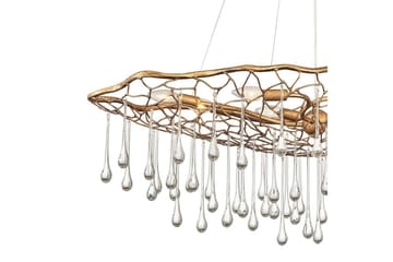 Ljuskrona Lisa McDennon by Hinkley Laguna 1067x369x406 mm - 1067x369x406 mm - Belysning - Lampor & belysning inomhus - Taklampa & takbelysning - Kristallkrona & takkrona