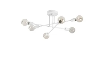 Ljuskrona Masasada Koppar - Vit - Belysning - Lampor & belysning inomhus - Taklampa & takbelysning - Takplafond