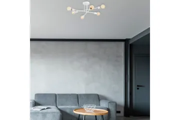 Ljuskrona Masasada Koppar - Vit - Belysning - Lampor & belysning inomhus - Taklampa & takbelysning - Takplafond