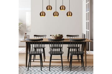 Ljuskrona Rantesh Fem Vintage - Guld - Belysning - Lampor & belysning inomhus - Taklampa & takbelysning - Kökslampa & taklampa kök