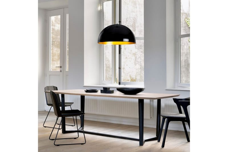 Ljuskrona Rantesh Svart - 60 x 60 cm - Belysning - Lampor & belysning inomhus - Taklampa & takbelysning - Kökslampa & taklampa kök