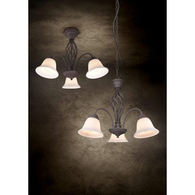 Ljuskrona Rustica - Belysning - Lampor & belysning inomhus - Taklampa & takbelysning - Kristallkrona & takkrona