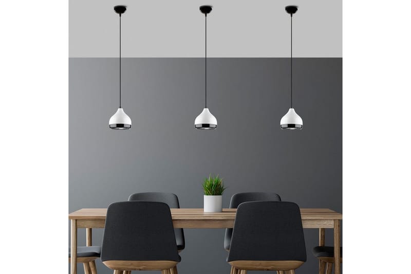 Ljuskrona Sood Enkel Vit / Argentu - Vit / Argentu - Belysning - Lampor & belysning inomhus - Taklampa & takbelysning - Kökslampa & taklampa kök