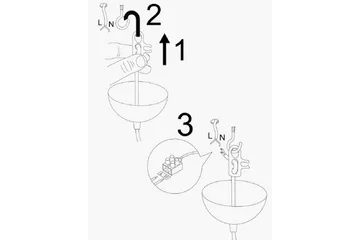 Ljuskrona Sood Enkel Vit / Röd / Rany - Vit / Röd / Rany - Belysning - Lampor & belysning inomhus - Taklampa & takbelysning - Kökslampa & taklampa kök