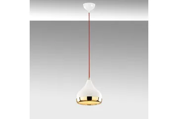 Ljuskrona Sood Enkel Vit / Röd / Rany - Vit / Röd / Rany - Belysning - Lampor & belysning inomhus - Taklampa & takbelysning - Kökslampa & taklampa kök