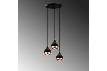 Ljuskrona Soodne Svart / Koppar - Koppar/Svart - Belysning - Lampor & belysning inomhus - Taklampa & takbelysning - Kökslampa & taklampa kök