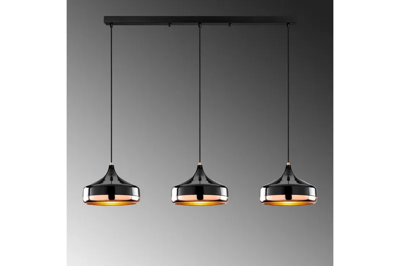 Ljuskrona Soodne Svart / Koppar - Svart - Belysning - Lampor & belysning inomhus - Taklampa & takbelysning - Kökslampa & taklampa kök