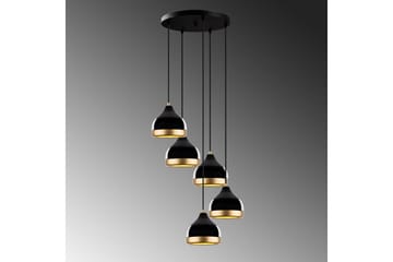 Ljuskrona Soodni Fem Sufia Svart - Svart - Belysning - Lampor & belysning inomhus - Taklampa & takbelysning - Kökslampa & taklampa kök