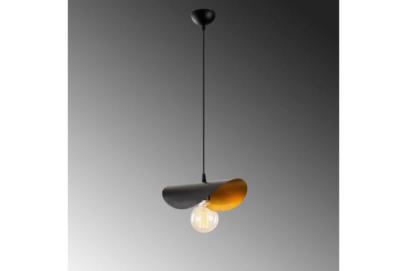 Ljuskrona Sugana Kurvig Svart / Rany - Svart / Rany - Belysning - Lampor & belysning inomhus - Taklampa & takbelysning - Kökslampa & taklampa kök