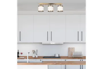 Ljuskrona Talra Three Vintage - Guld - Belysning - Lampor & belysning inomhus - Taklampa & takbelysning - Takplafond