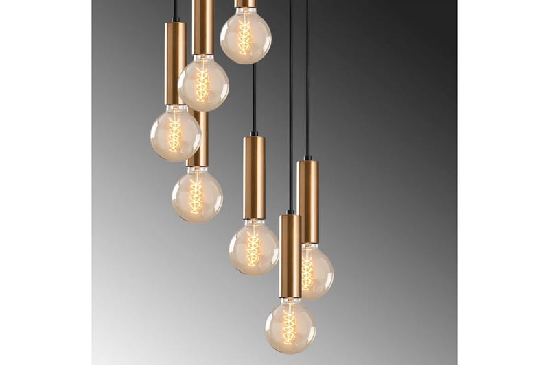 Ljuskrona Tembra Seven Vintage - Guld - Belysning - Lampor & belysning inomhus - Taklampa & takbelysning - Kökslampa & taklampa kök