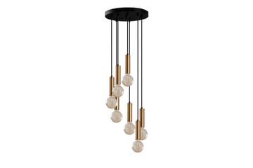 Ljuskrona Tembra Seven Vintage - Guld - Belysning - Lampor & belysning inomhus - Taklampa & takbelysning - Kökslampa & taklampa kök