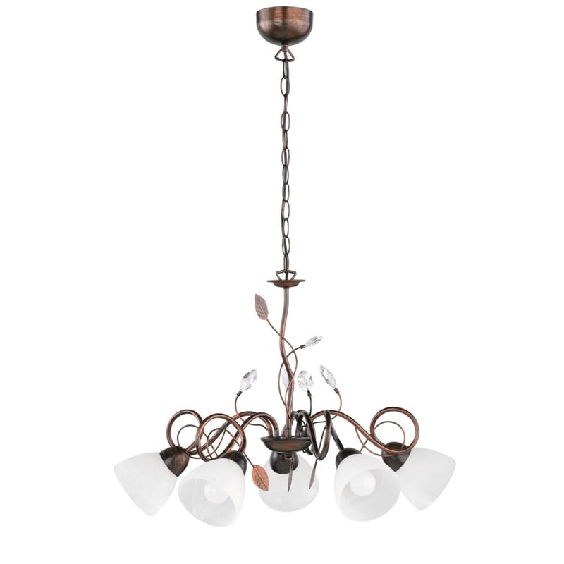 Ljuskrona Traditio - 5 lampor - Belysning - Lampor & belysning inomhus - Taklampa & takbelysning - Kristallkrona & takkrona